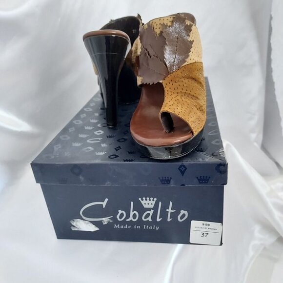 Cobalto Italian Sandals - Picture 7 of 8